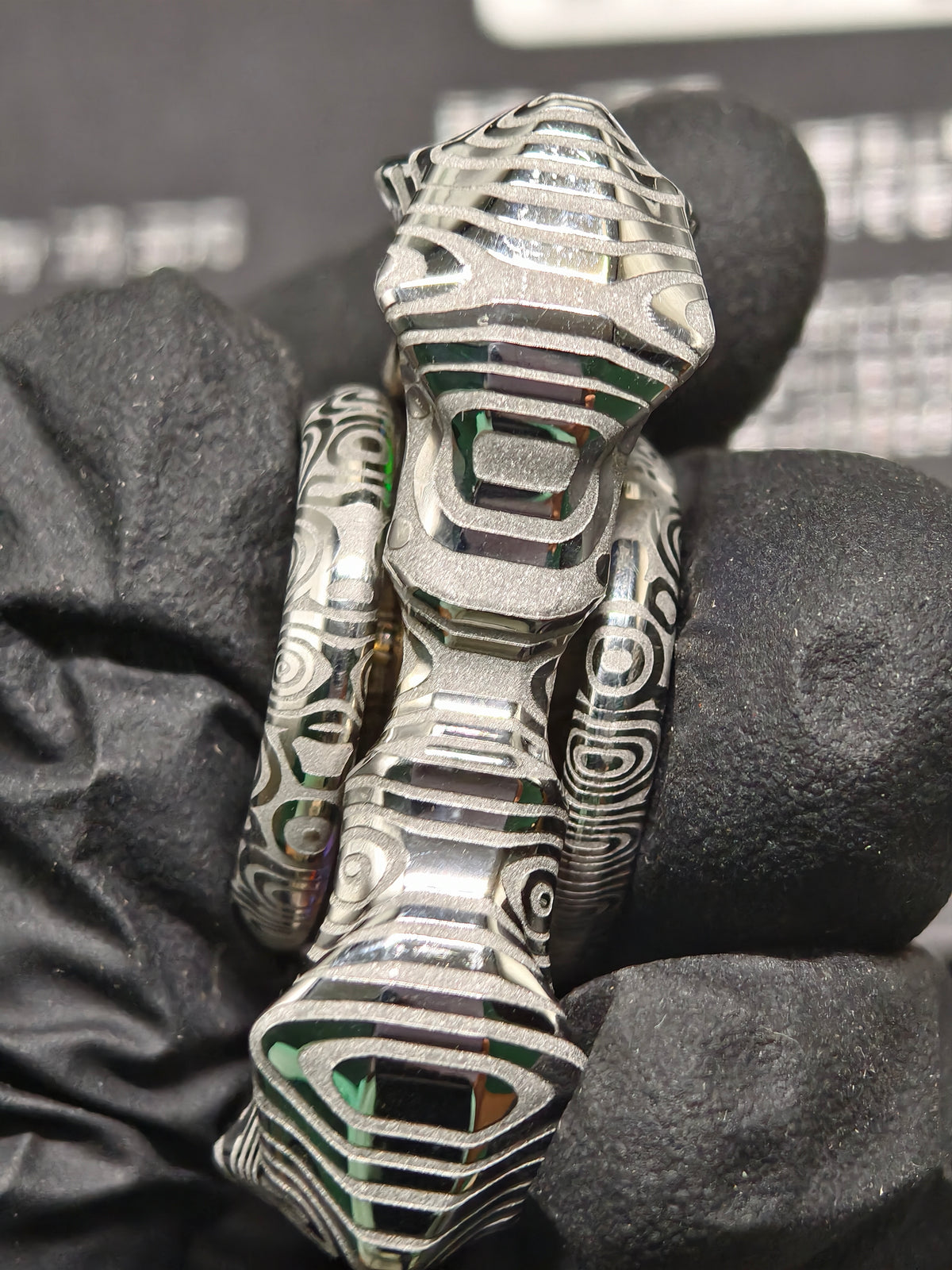 Thorns And Fog Damasteel