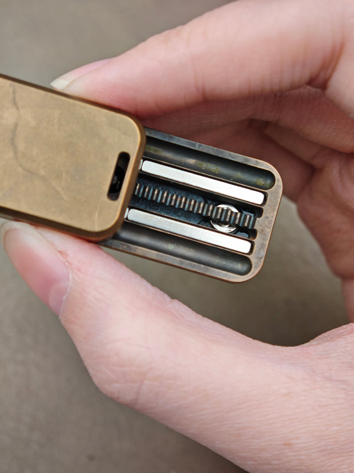 Little Gold Bar 2.0 Brass
