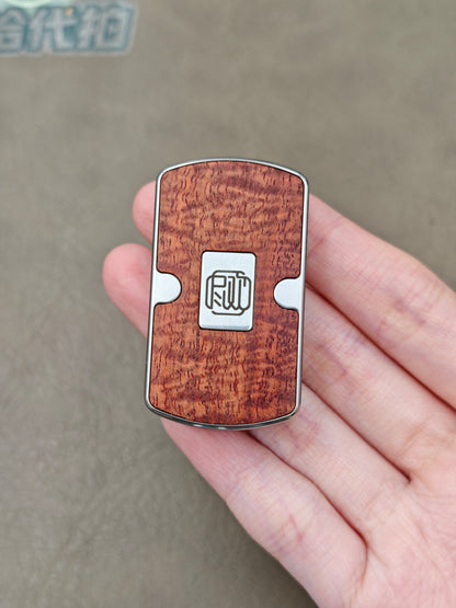 Root Three Redwood Engraved