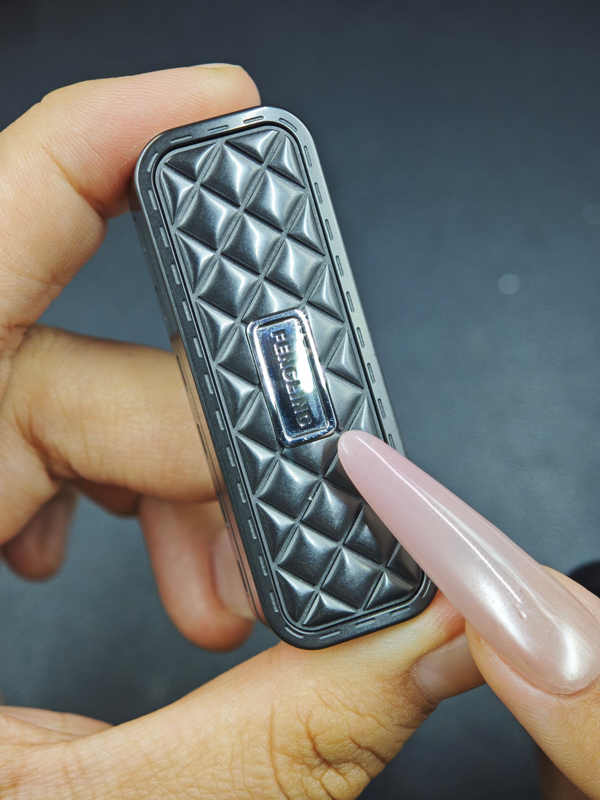 Feng Ling Zirconium Color-Anodized Polished