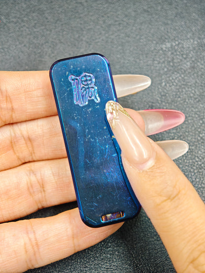 Little Gold Bar Titanium Color-Anodized