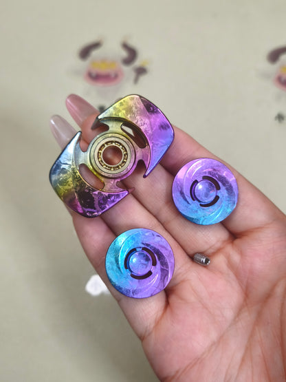 Spinner Crystallized Titanium