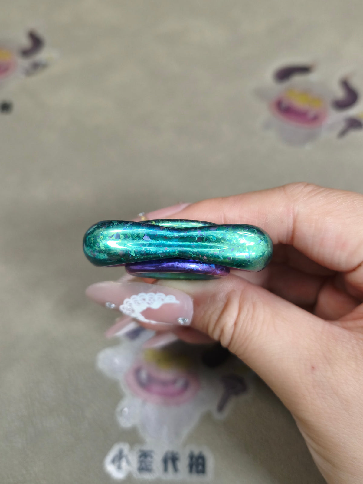 Crossing Crystallized Titanium
