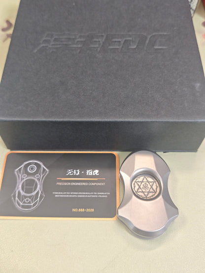 Wufeng Knuckle Pry Bar Titanium