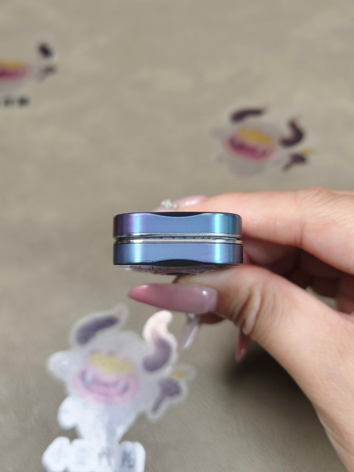 Eye Of Horus Titanium Anodized
