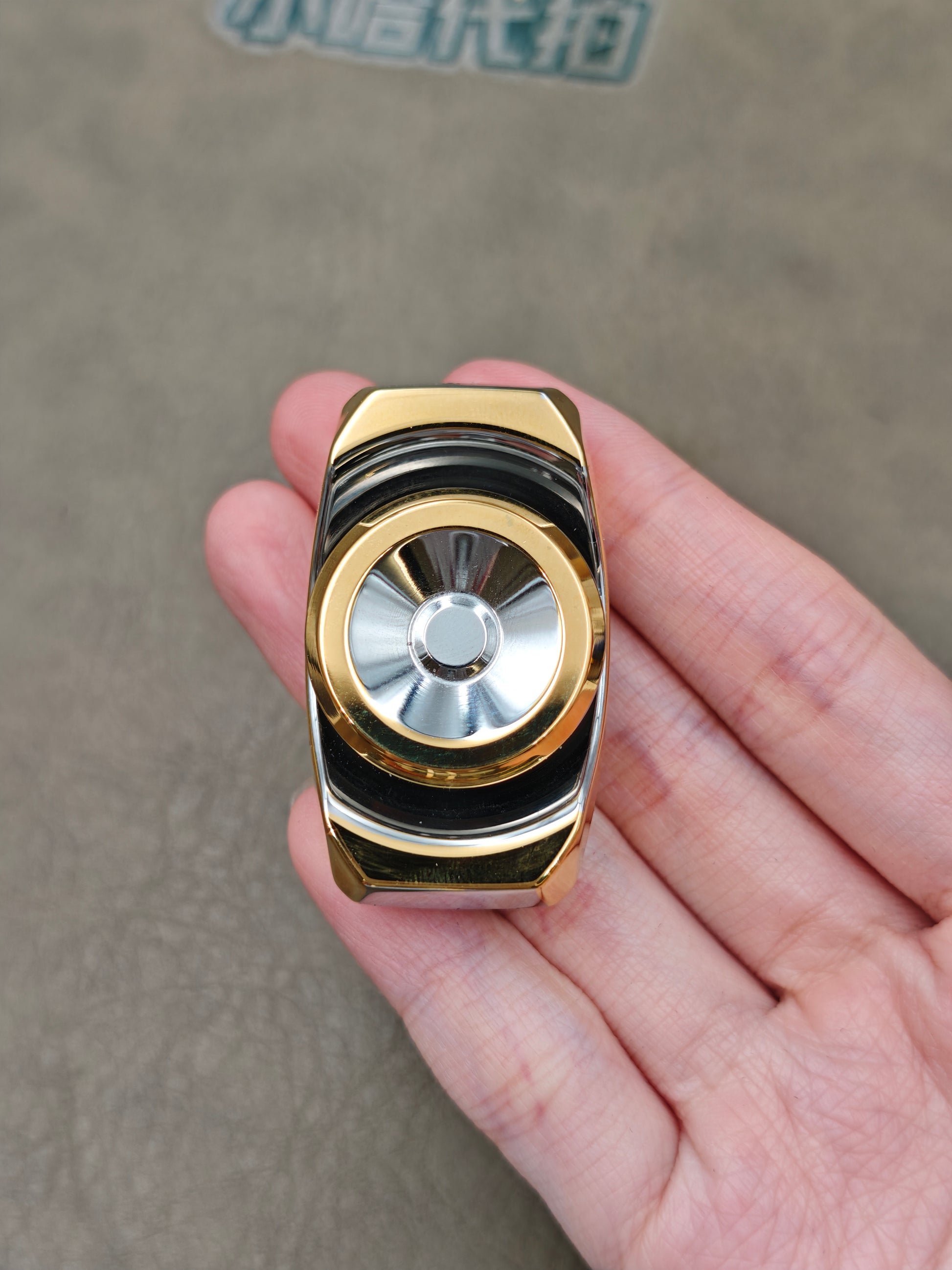 Mighty Tiger Stainless Steel Gold Plated