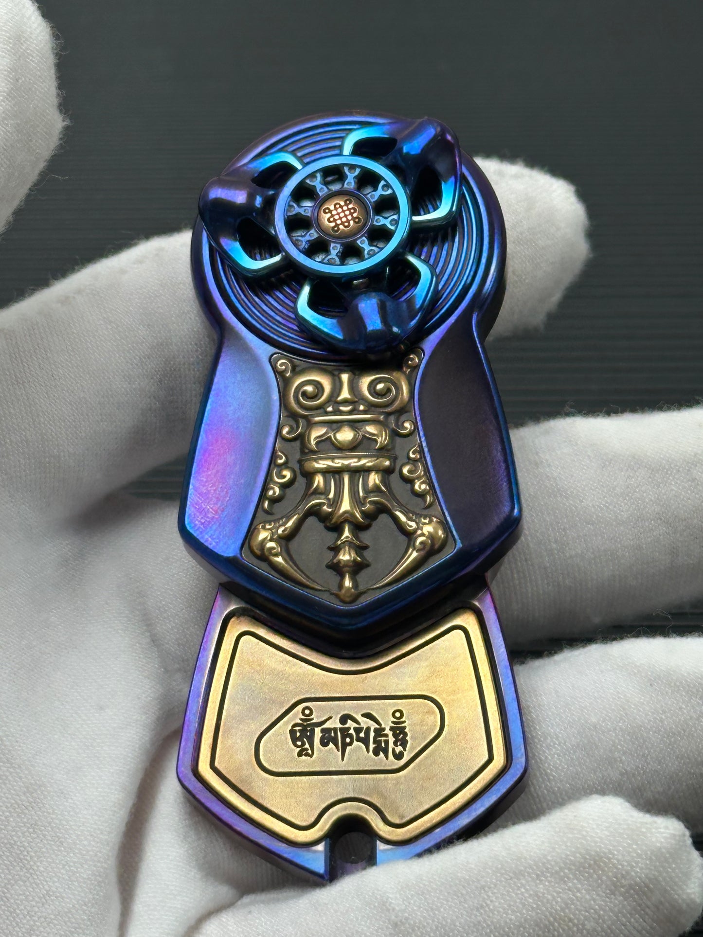 Demon Subduing Toga Tangcao Pattern Titanium