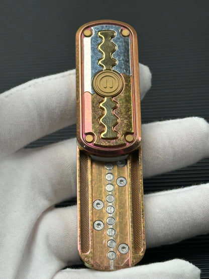 Razor Edge Crystallized Titanium