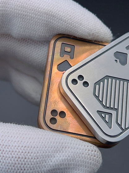 Poker Shuffle Copper Stainless Steel