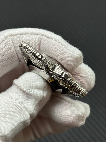Mave 1.1 Damasteel Etched