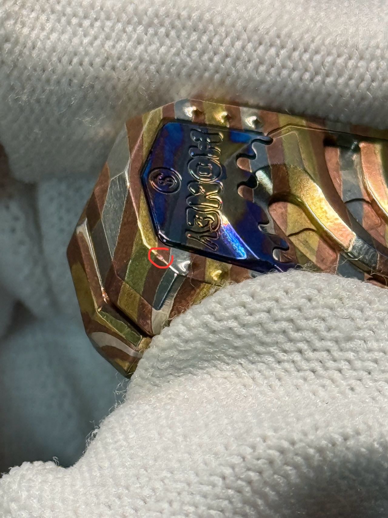 Monolith Mokume Copper