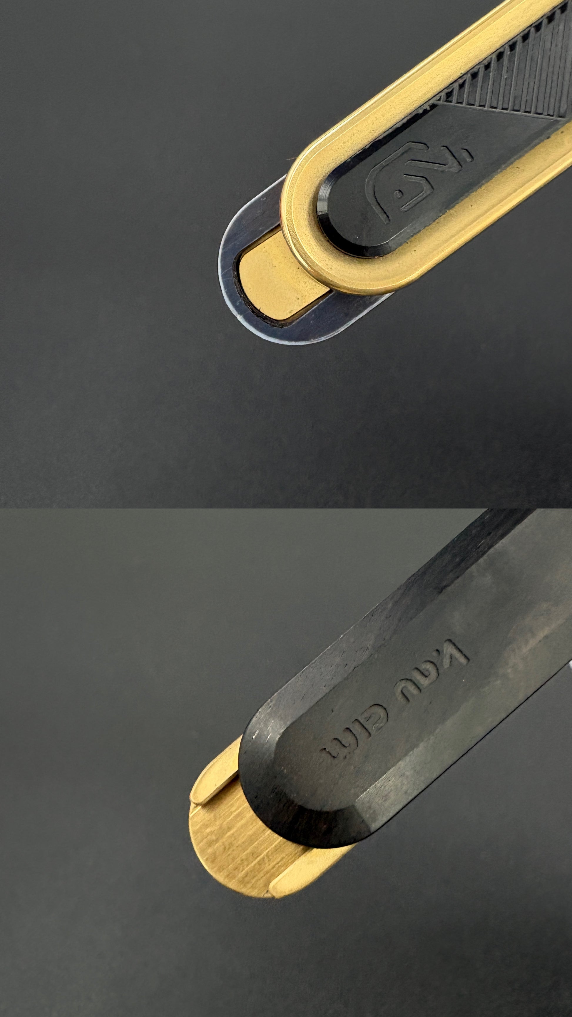 Spice Pin Brass PEI African Blackwood