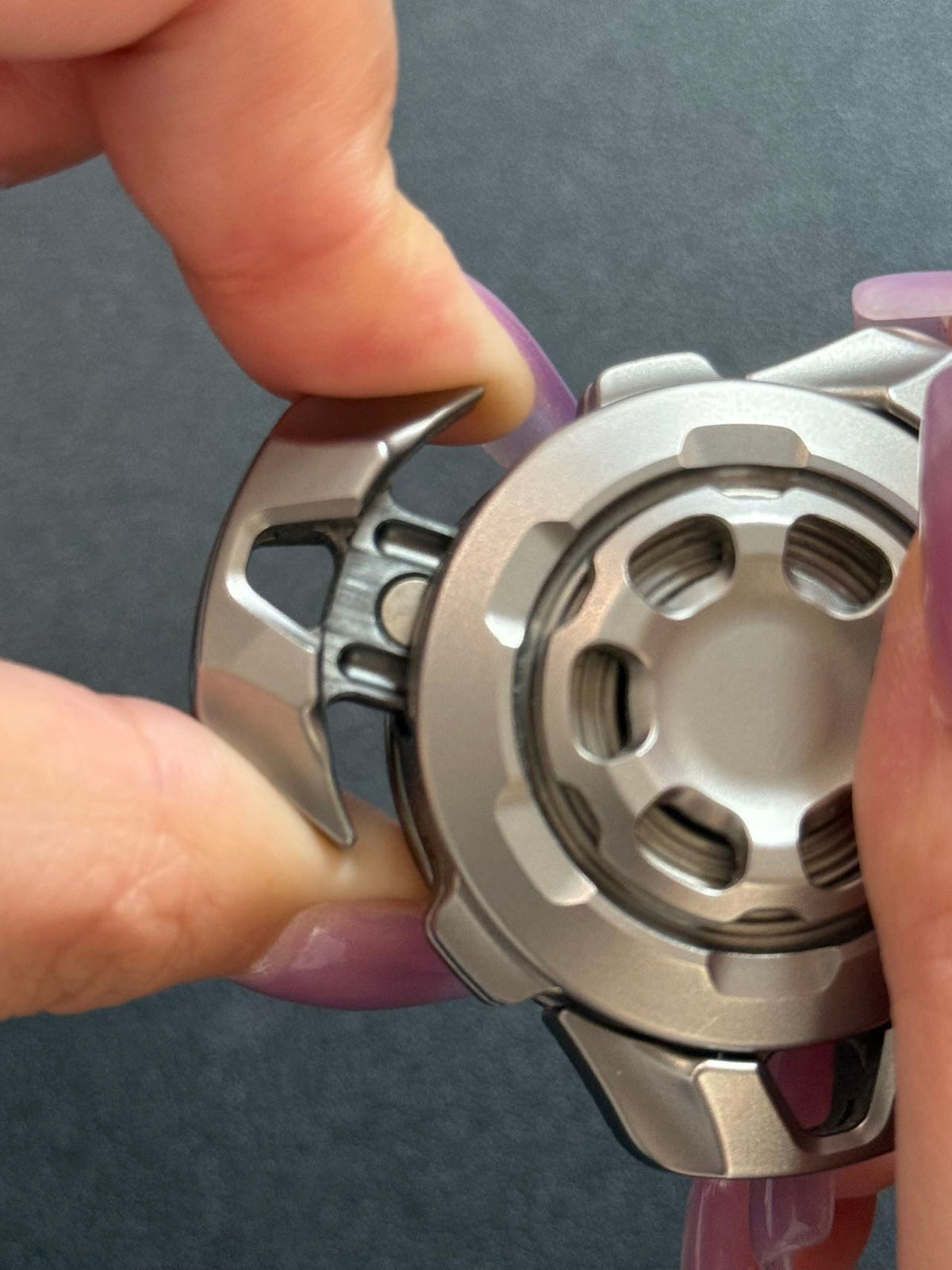 Meteor Fall Titanium Blasted