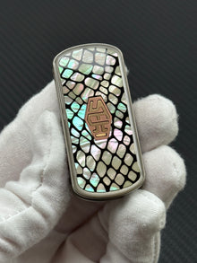 Blade Edge Python Stainless Steel Resin-Sealed