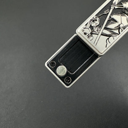 Mini Box Stainless Steel Engraved
