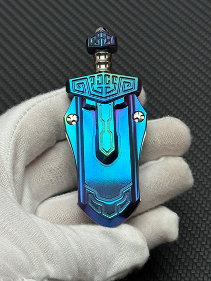 Taia Sword Zirconium Oil Slick