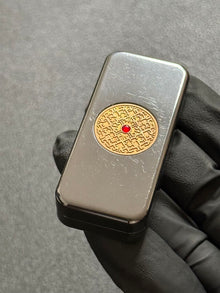 Brocade & Azure Paperweight Zirconium
