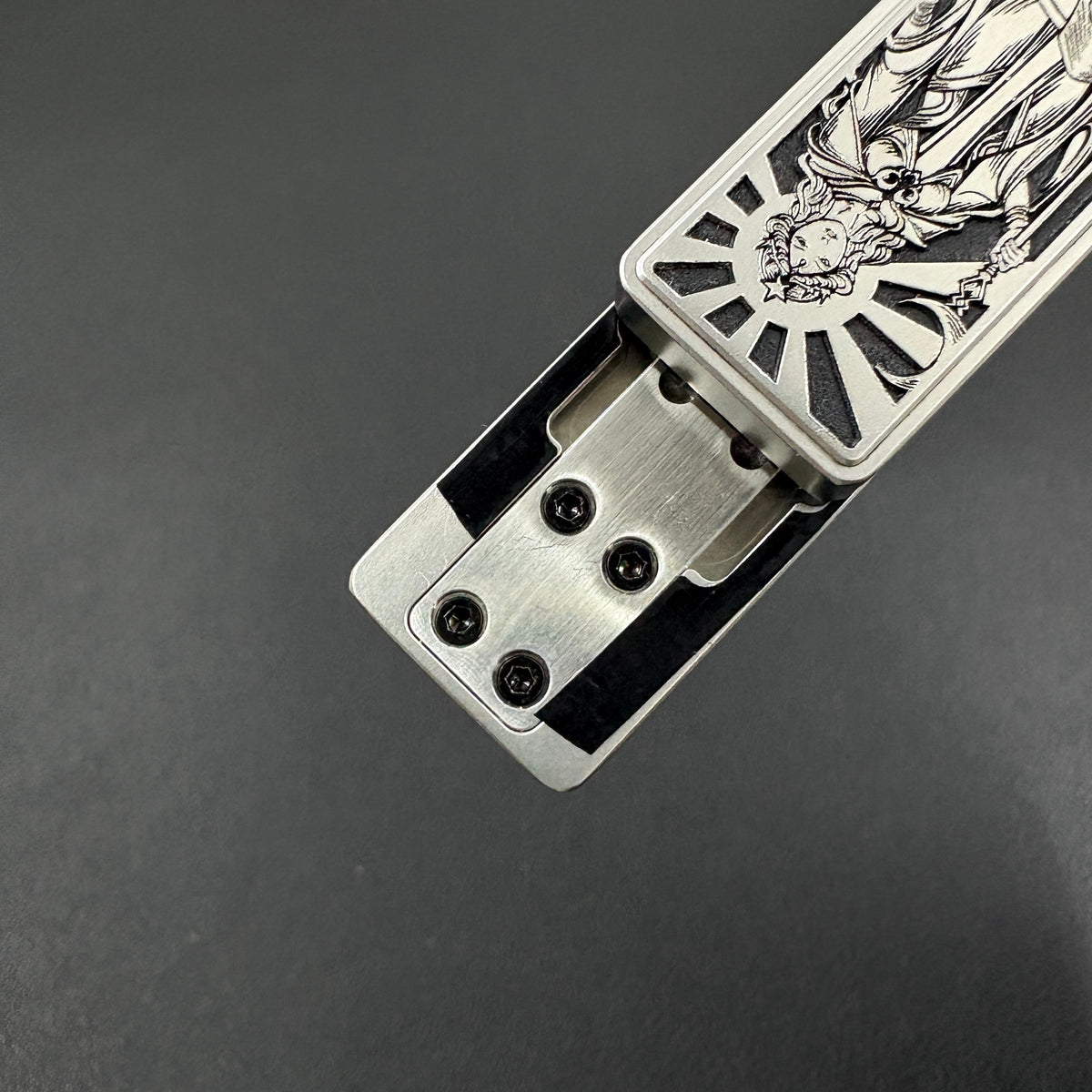 Mini Box Stainless Steel Engraved