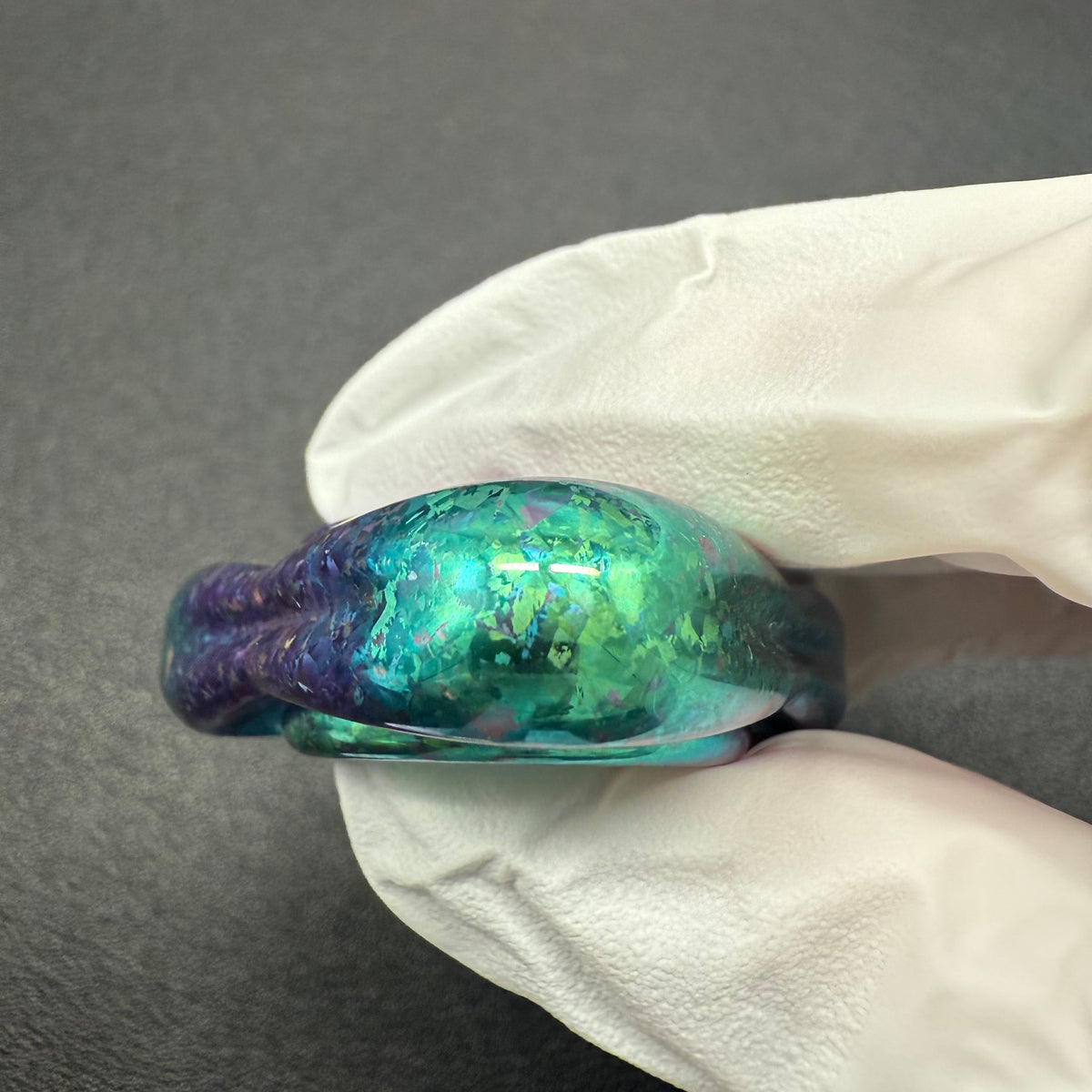Crossing Crystallized Titanium