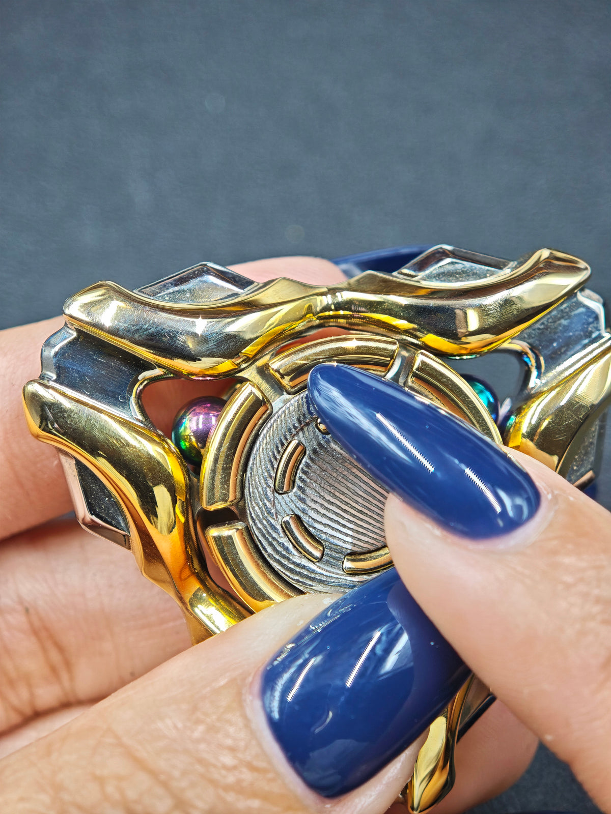 Star Arrow Damasteel Gold Plated