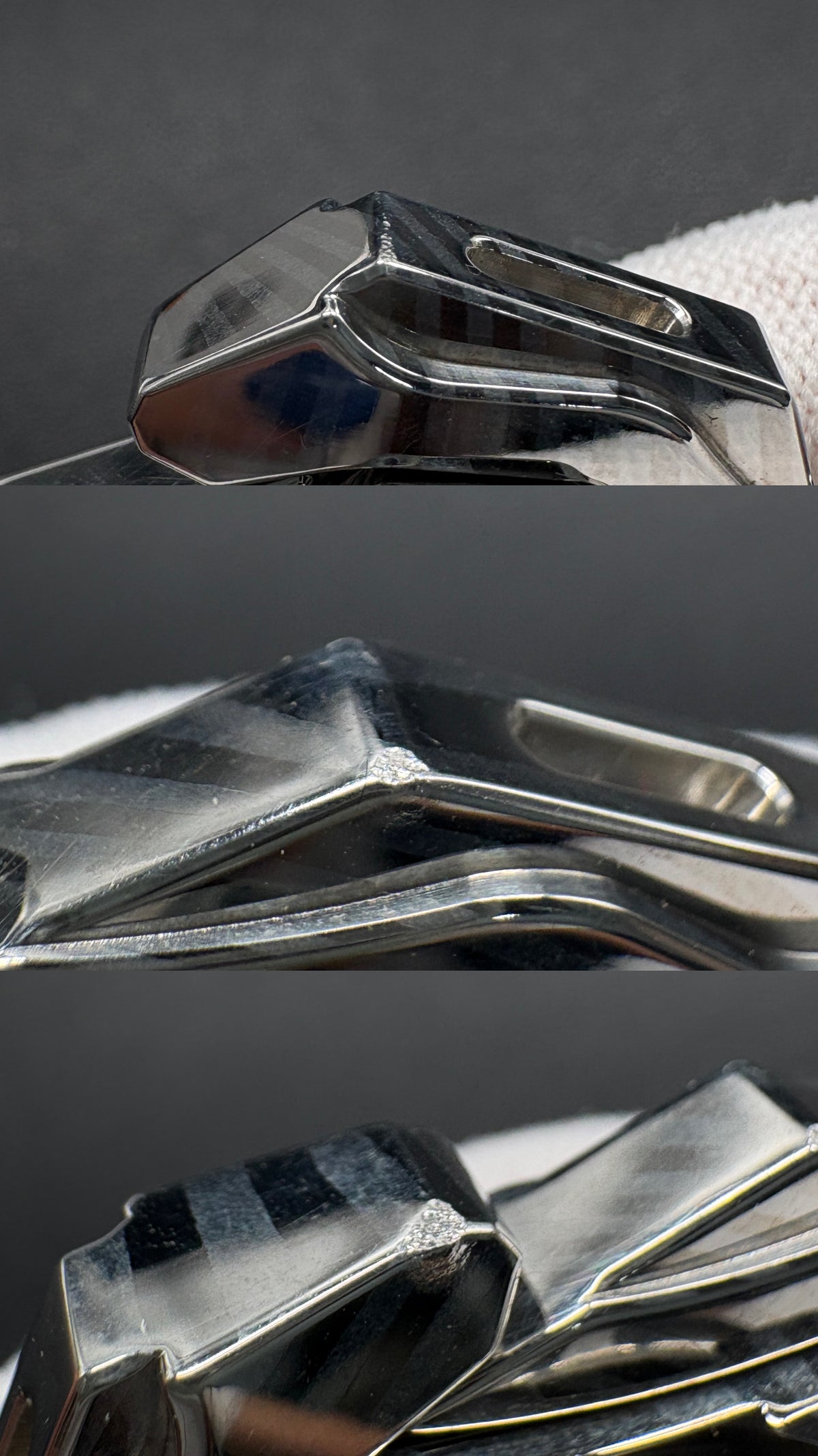 Haze Shell Opening Damasteel