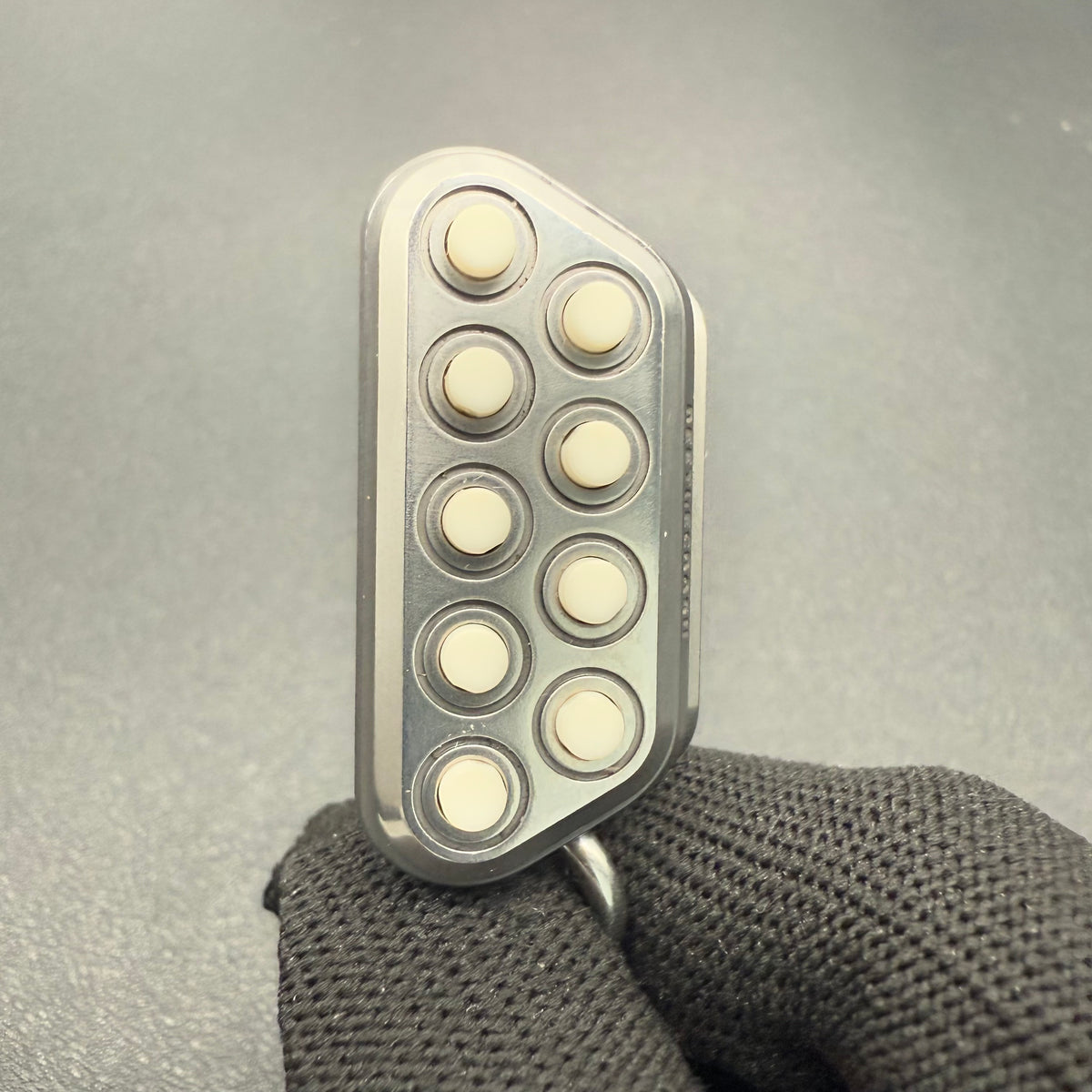 Blast Beetle Press Dome Zirconium