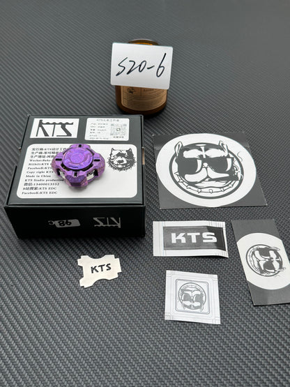 Spinner Crystallized Titanium