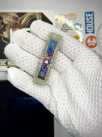 Frog Zirconium Engraved