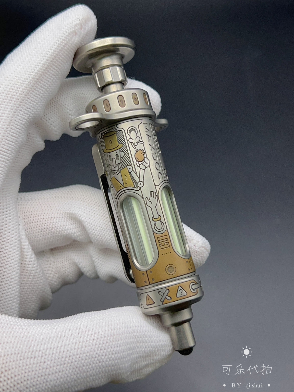 Maxdoc Titanium Engraved