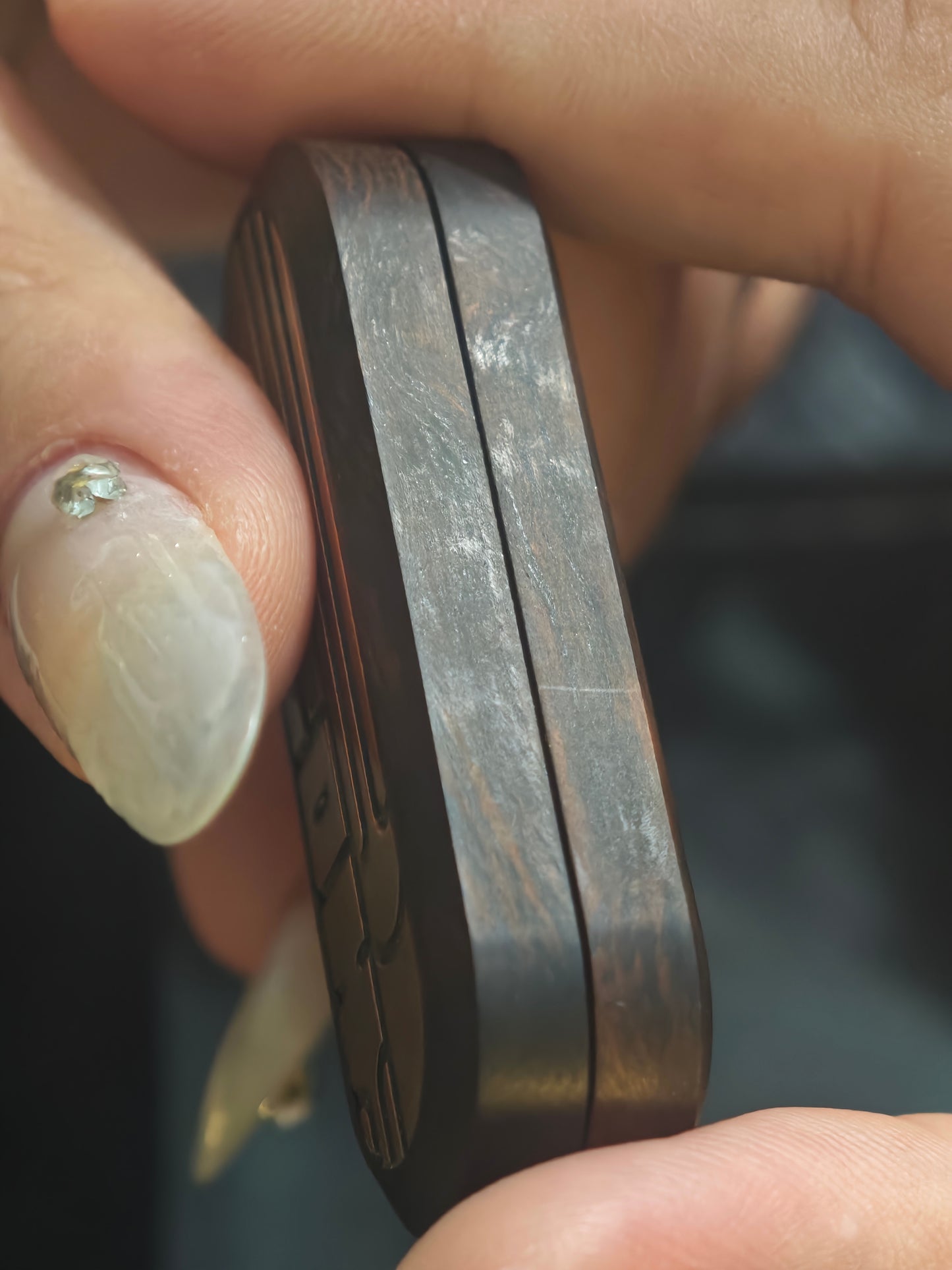 Lucky Draw Copper Stabilized wood