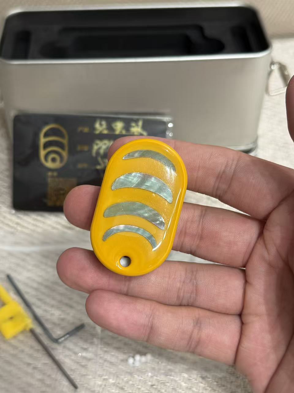 Iridescent Wave MOP Engraved Limited 50