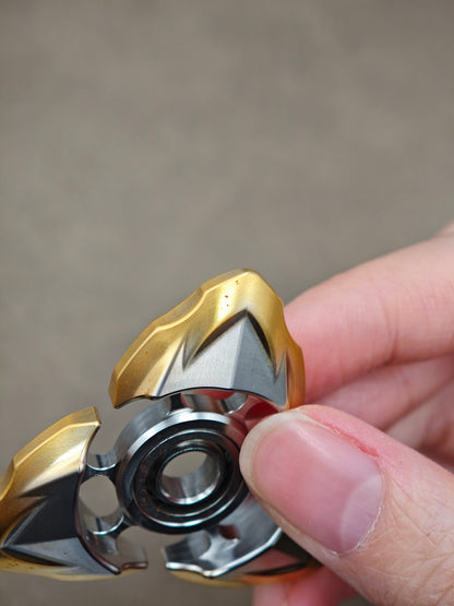 Dragon Pearl Stainless Steel Gold Plated Machine Finished