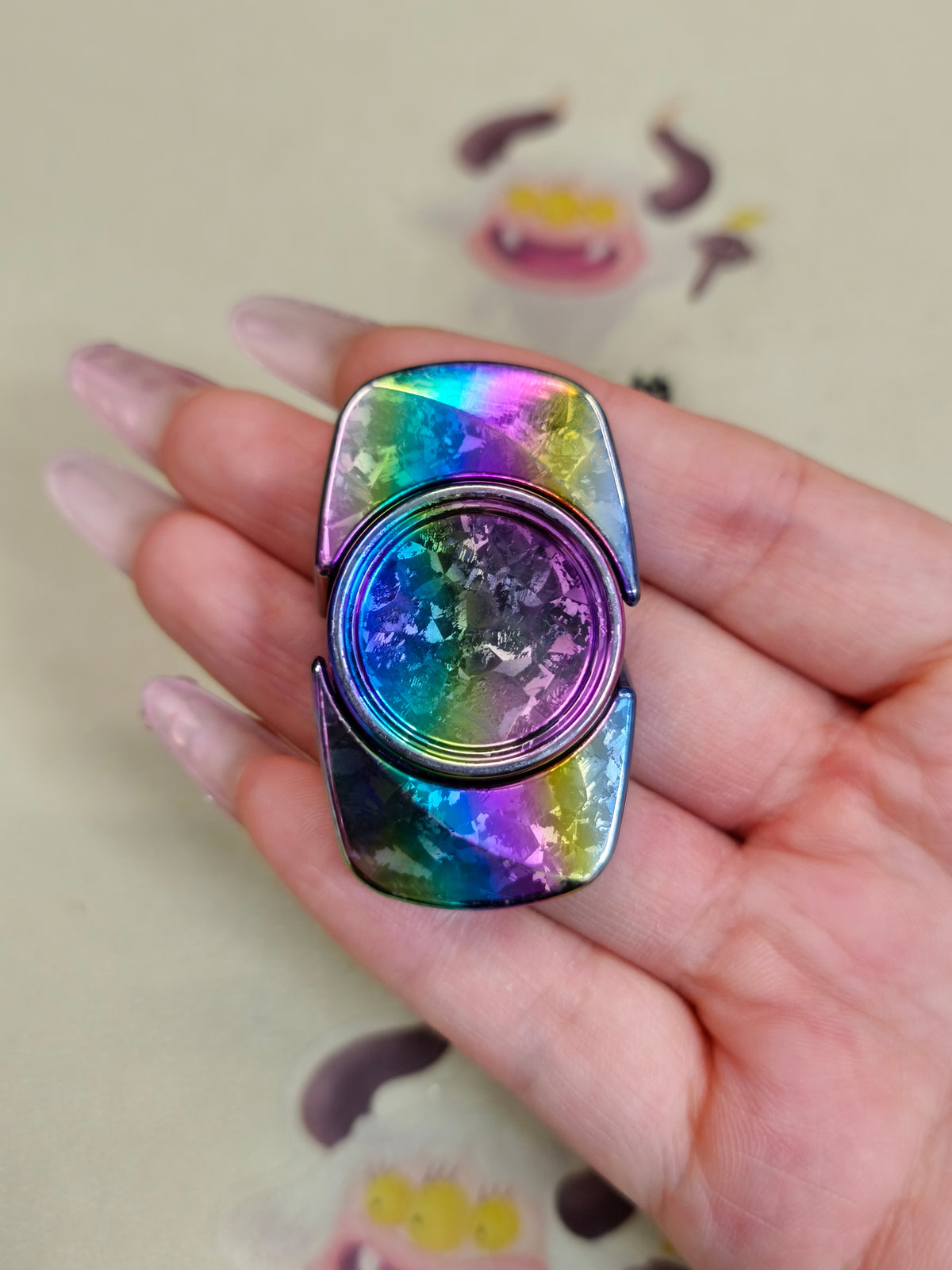 Premium Exquisite Cloud Crystallized Titanium