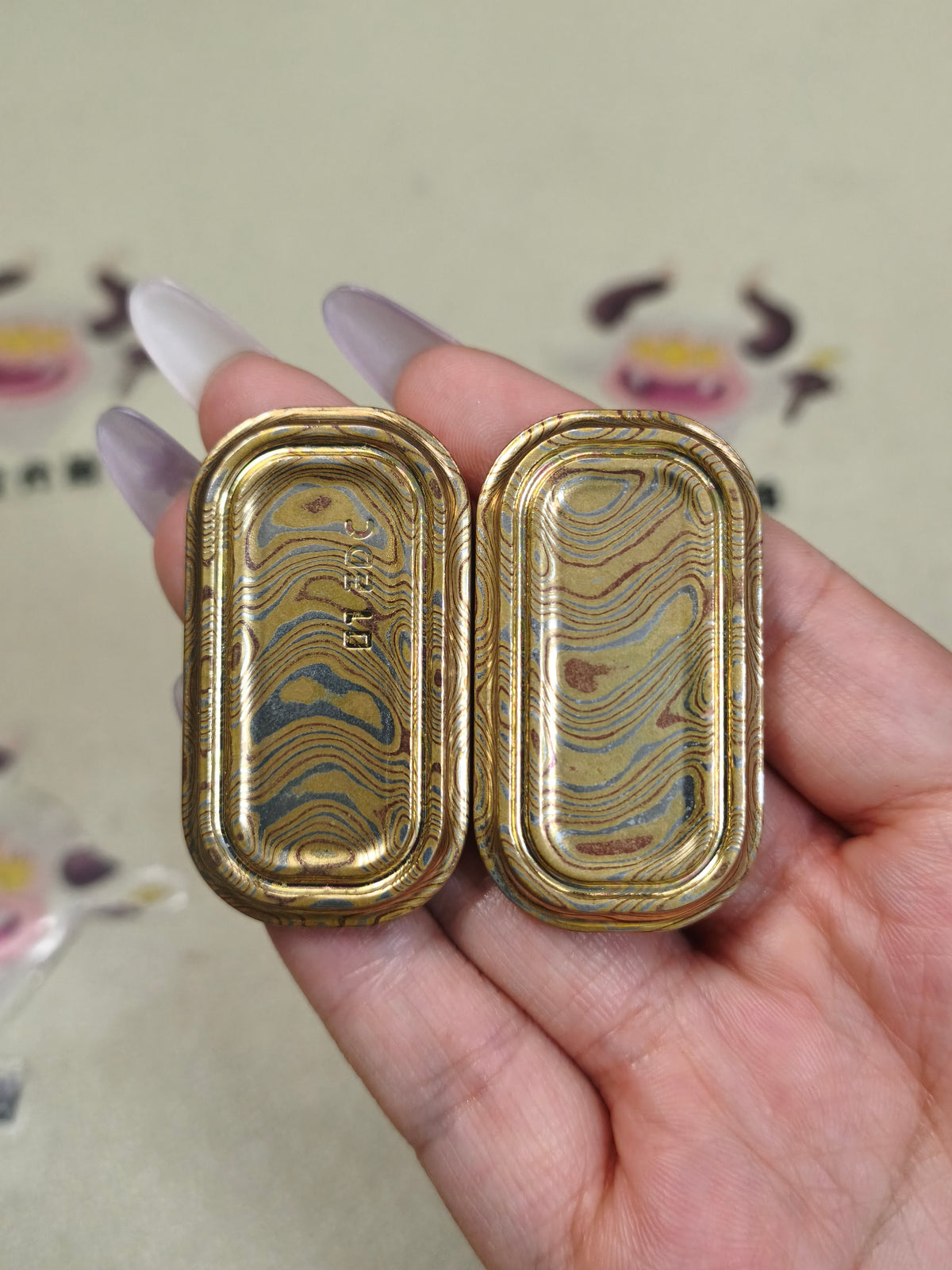 No.7 Shell Mokume