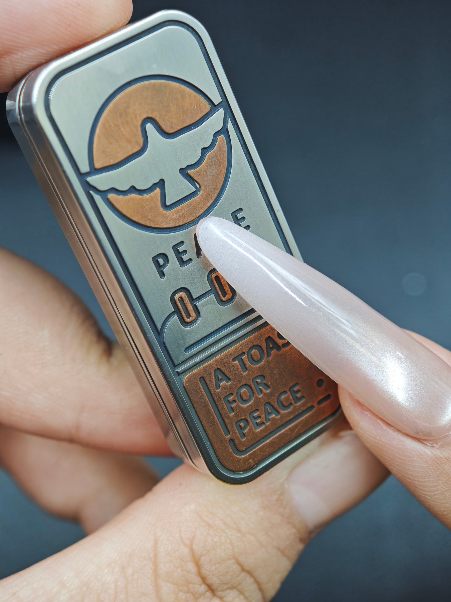 Peace Copper Stainless Steel