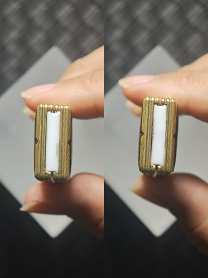 Wafer Mokume Resin-Sealed