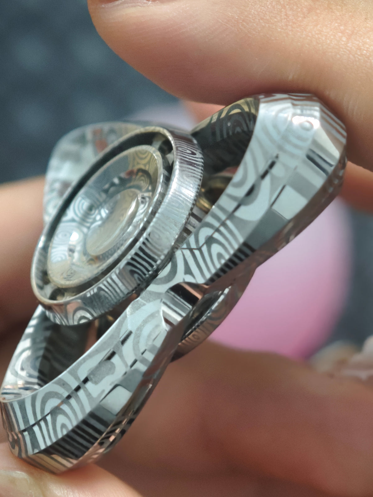 Cat's Eye Damasteel