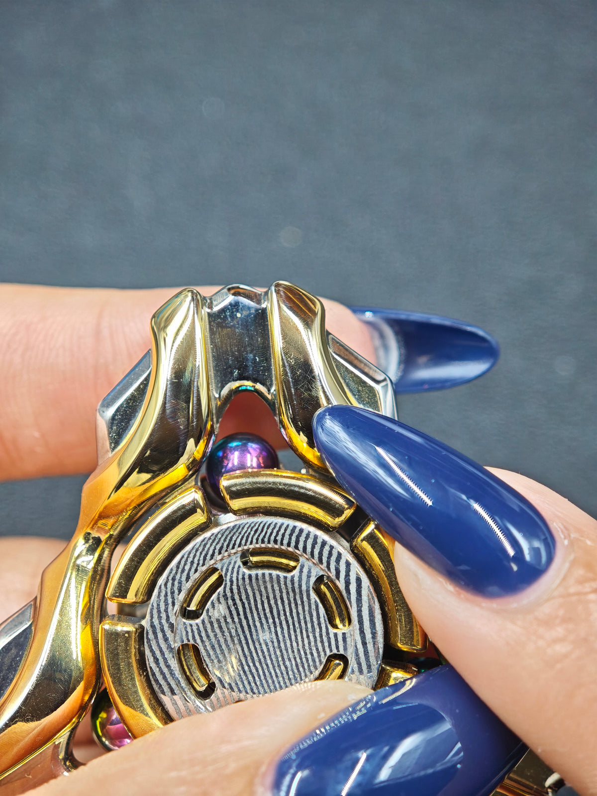 Star Arrow Damasteel Gold Plated