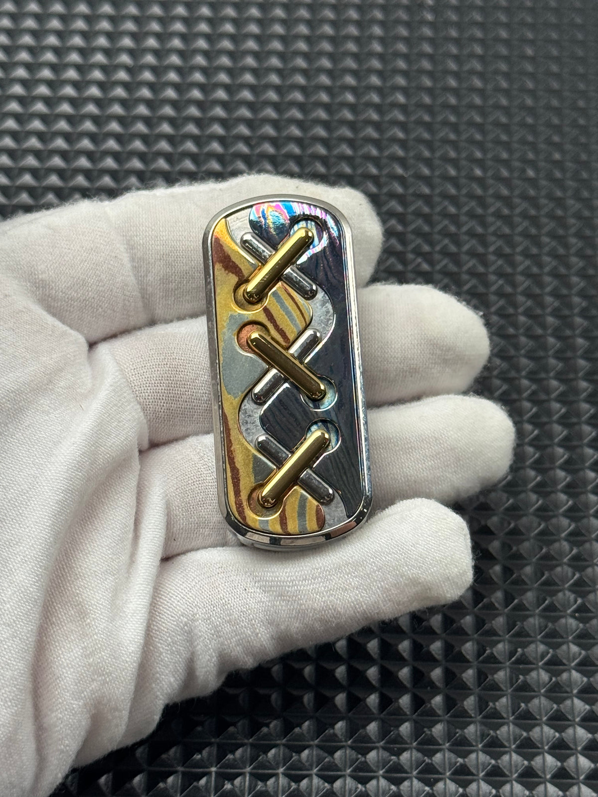 Razor Edge Crystallized Titanium