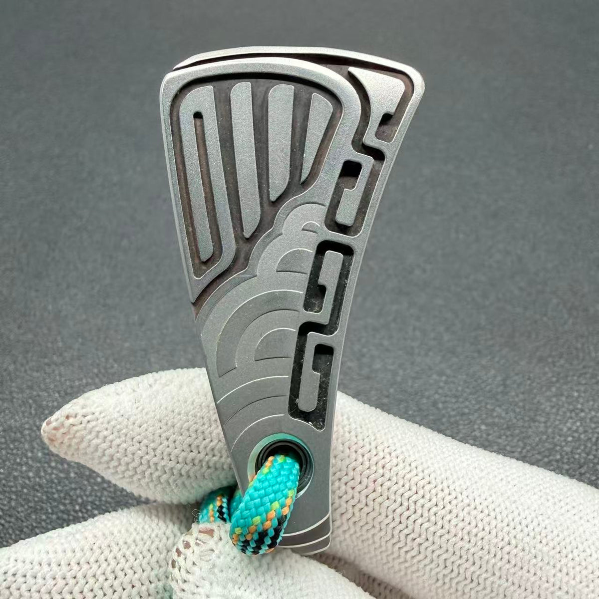 NAYICI Peacock Feather Stainless Steel