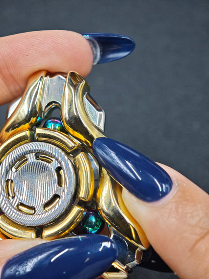 Star Arrow Damasteel Gold Plated