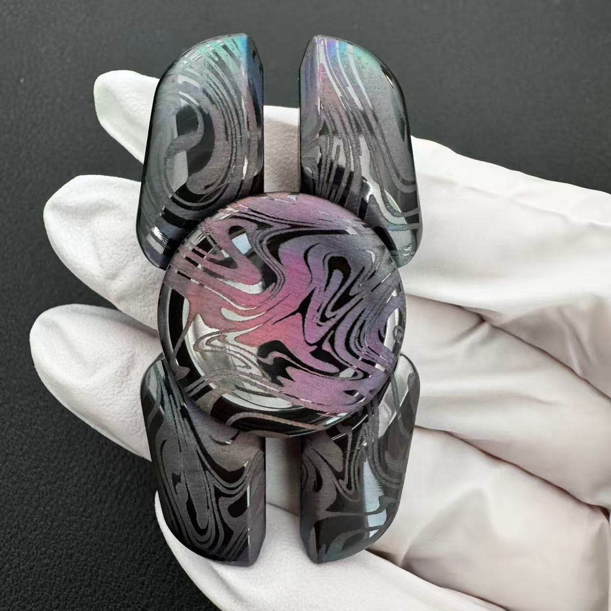 Full Zirconium Engraved Polished