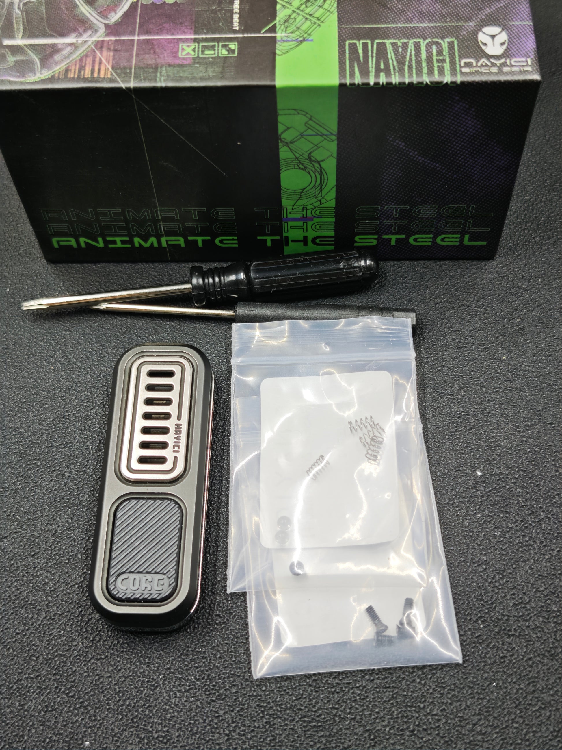 Eraser Titanium Stainless Steel