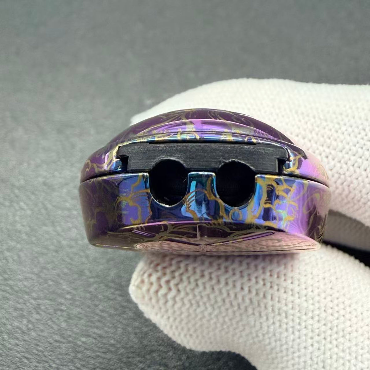 Jingle Beetle Zirconium Color-Anodized Polished