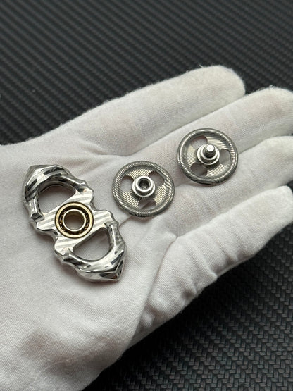 Thorns And Fog Damasteel Etched Polished