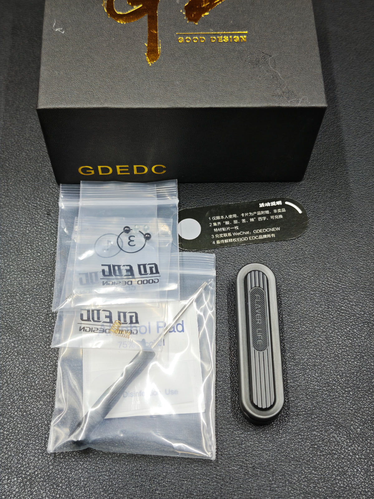 Spice Pin Zirconium Brushed