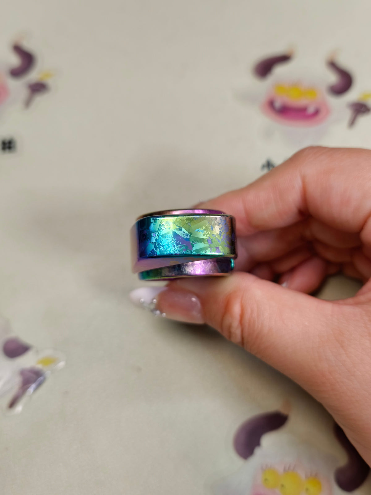 Premium Exquisite Cloud Crystallized Titanium