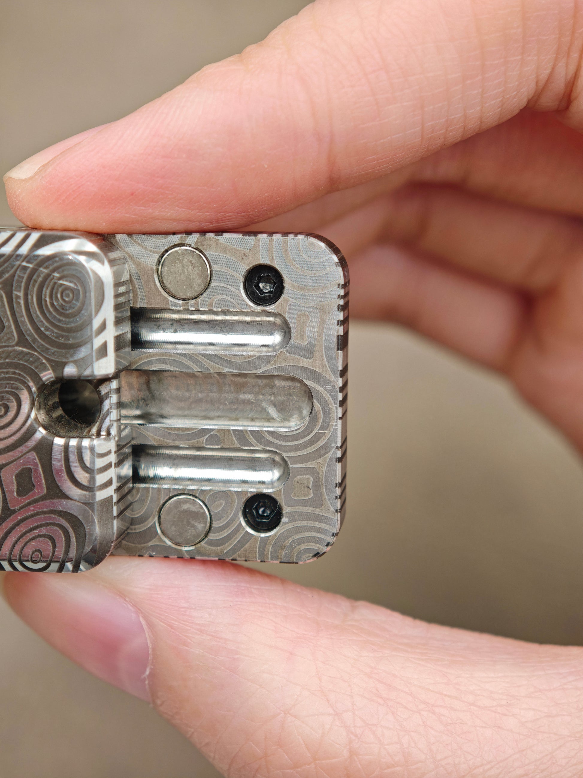 Q1 Stainless Steel Engraved