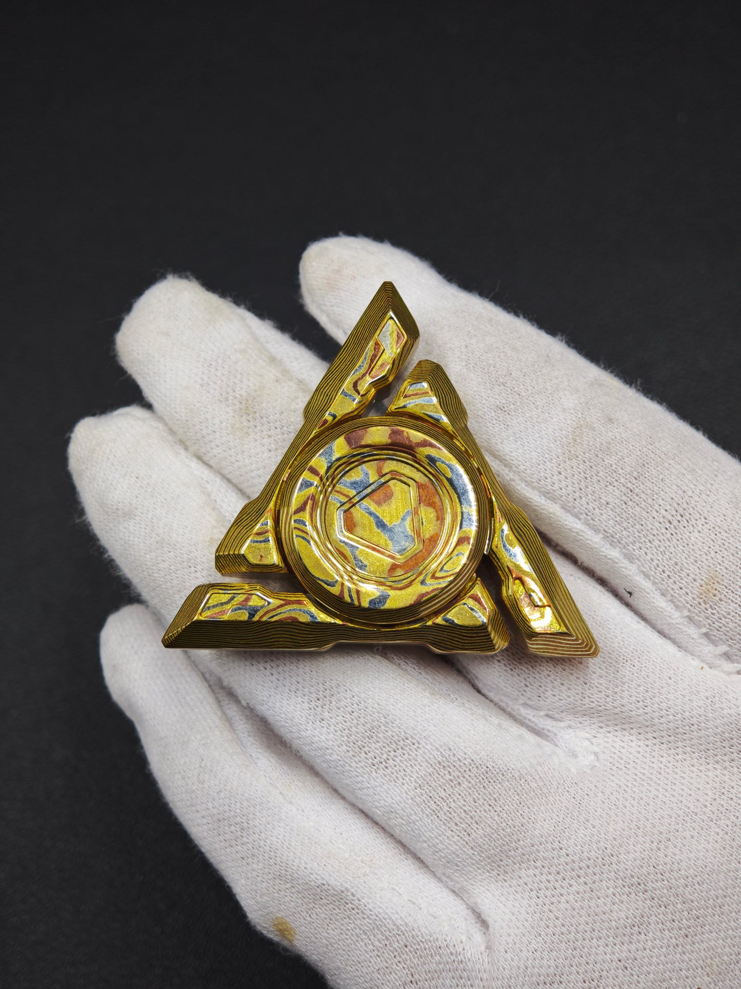 Tri Body Copper Mokume Limited Edition