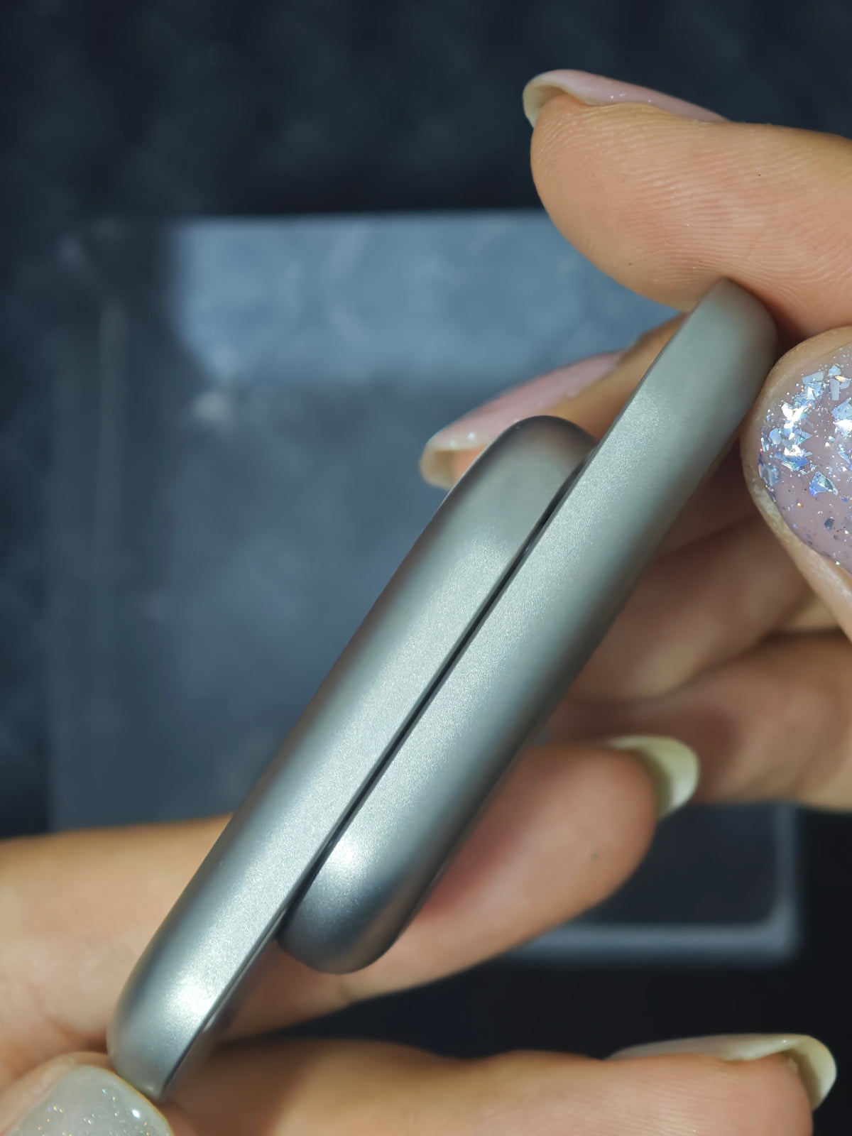 Floating Cloud Titanium Blasted